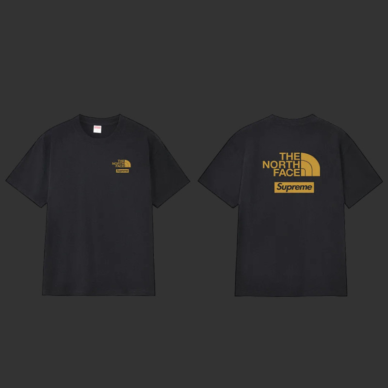 Supreme x The North Face Gold Box Logo Tee