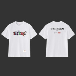 Supreme / WTAPS Sic'Em! Tee (“Street As Usual”)