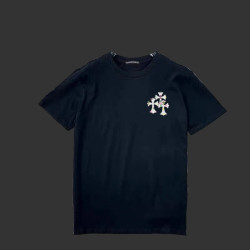 Chrome Hearts Rainbow / Multi Color Cross Pocket Tee