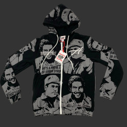 Cough Syrup x Asaali Narcos Zip Up Grey