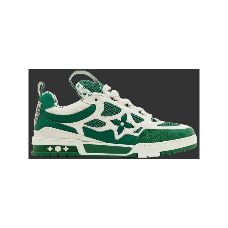 LV Skate Sneaker Monochromatic Emerald Green