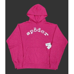 Sp5der Rose Pink VVS Hoodie