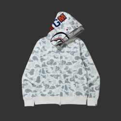 Space Camo Shark WGM Full Zip Hoodie