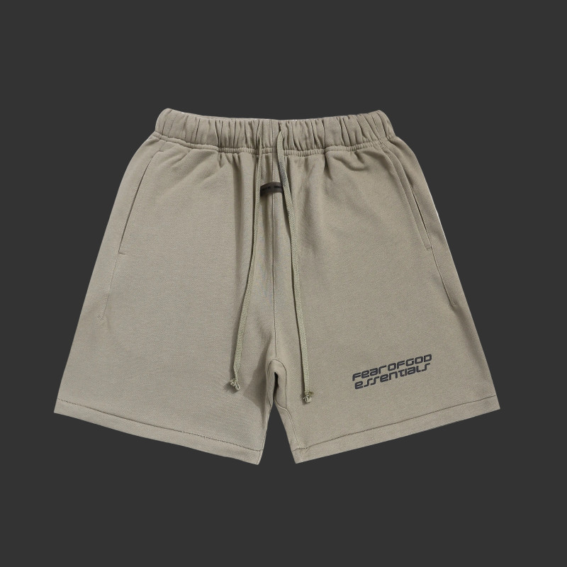 Essentials Classic Short Oatmeal Heather