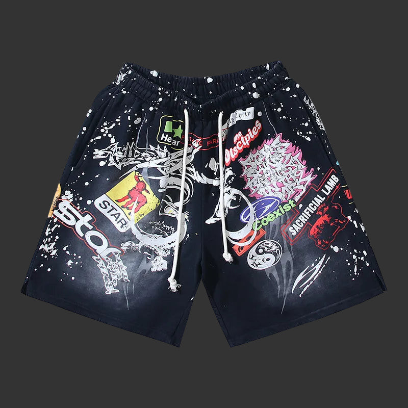 Hellstar All-Over Print Shorts