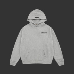 Fear of God Essentials Pullover Hoodie 'Light Heather Oatmeal'