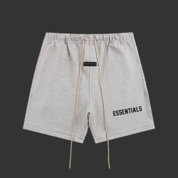 Essentials Classic Logo Fleece Shorts Light Oatmeal