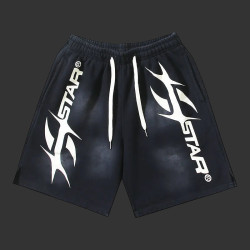 Hellstar 'Star' Tribal Fleece Shorts